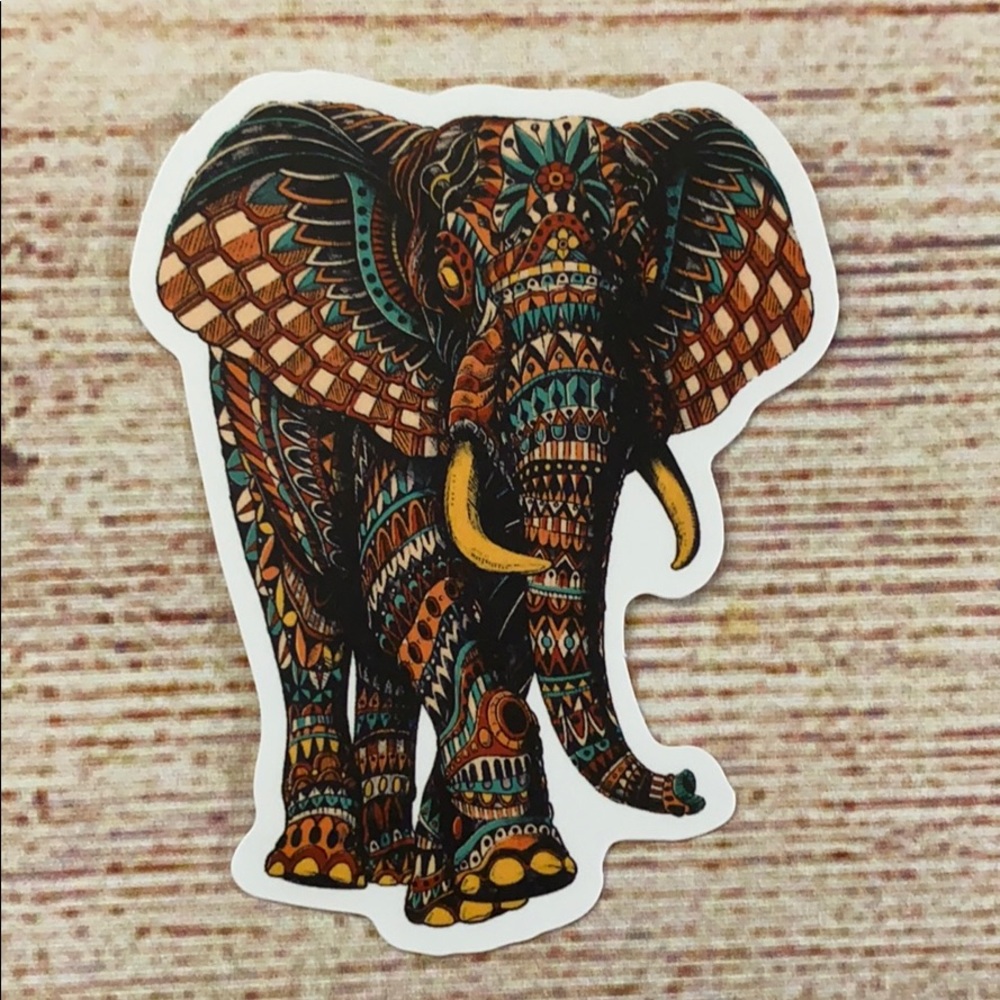 Hippie sticker matte finish brand new.